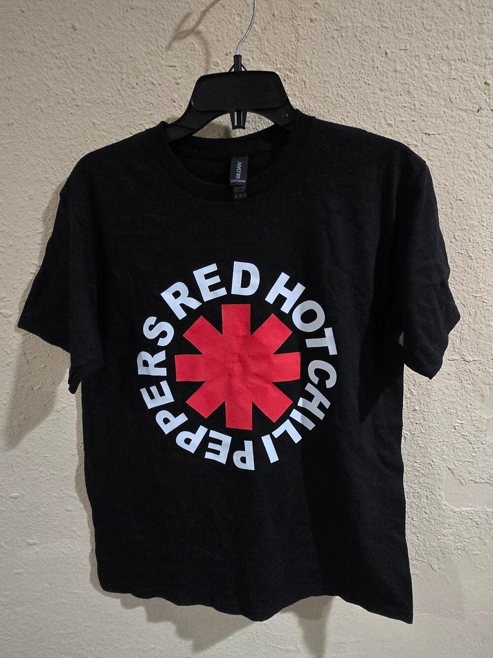 Red Hot Chili Peppers Printed Tee Shirt, Black, Kids Size XL